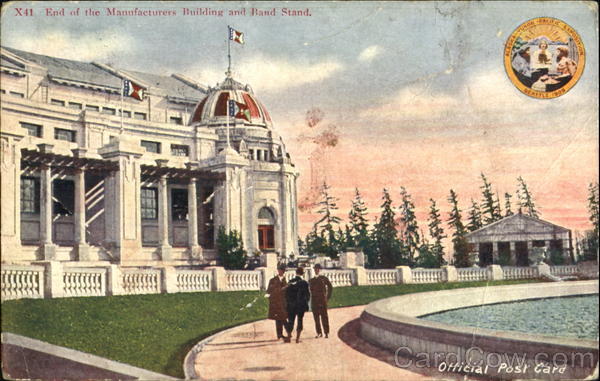 End Of The Manufacturers Building And Band Stand Seattle Washington