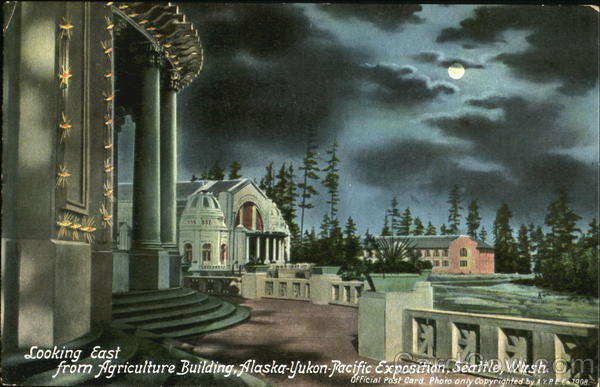 Looking East From Agriculture Building Seattle Washington