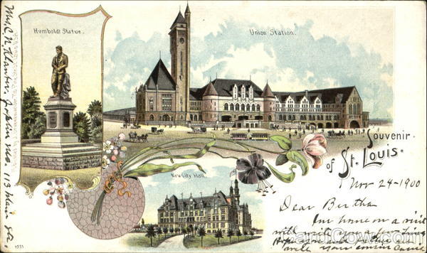 Souvenir Of St. Louis 1900 Missouri