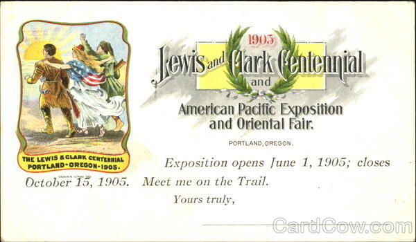 Lewis & Clark Centennial Portland Oregon