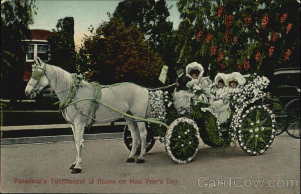 Pasadena's Tournament Of Roses Of New Year's Day California