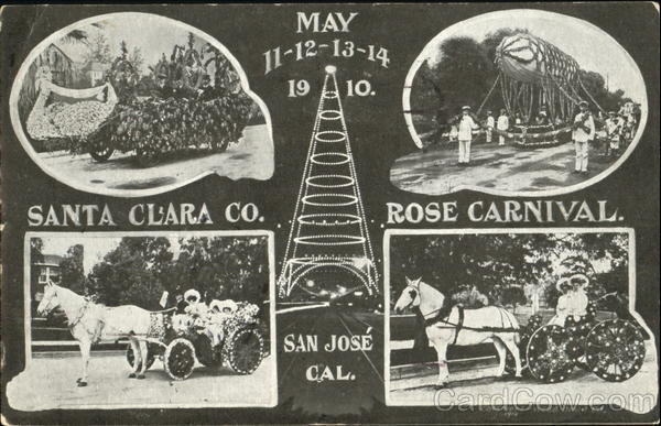 Santa Clara Co. Rose Carnival San Jose California