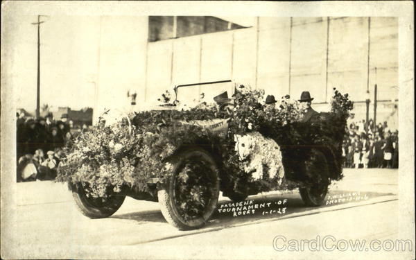 Pasadena Tournament Of Roses California Exposition