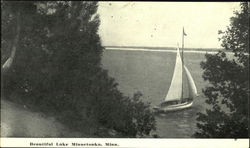 Beautiful Lake Minnetonka Minnesota Postcard Postcard