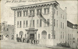 New Elks Home Los Angeles, CA Postcard Postcard