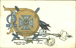 Alpha Tau Omega Postcard