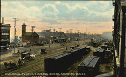 Railroad Avenue Seattle, WA Postcard Postcard