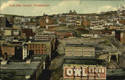 First Hill Seattle, WA Postcard Postcard