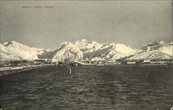 Winter Valdez, AK Postcard Postcard