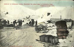 Enroute To Fairbanks Postcard