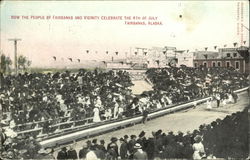 How The People Of Fairbanks And Vicinity Celebrate The 4Th Of July Postcard