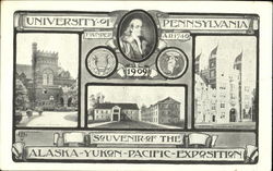 University Of Pennsylvania Seattle, WA 1909 Alaska Yukon-Pacific Exposition Postcard Postcard