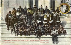 Eskimo Tribes Of Siberia And Alaska Postcard