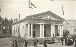 Chehalis County Building Postcard