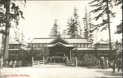 Japan Exhibit Building Postcard