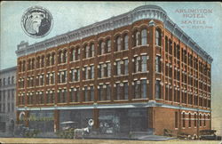 Arlington Hotel Seattle, WA Postcard Postcard