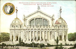 End Elevation Of Agricultural Building Postcard