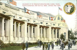 Colonades Of The Manufacturers Building Postcard
