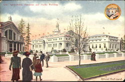 Agricultural European And Alaska Building Postcard