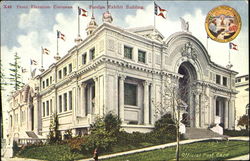 Foreign Exhibit Building Postcard