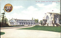 Looking East From Machinery Hall Postcard