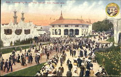 Looking North On Pay Streak From Pacific Ave Postcard