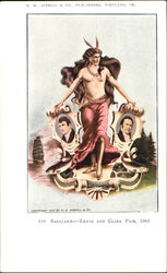 Sacajawea Lewis And Clark Fair Postcard