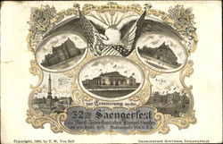 32nd Saengerfest Postcard