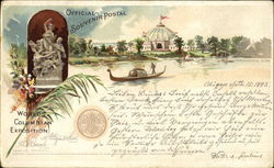 Horticultural Bldg 1893 World's Columbian Exposition Postcard Postcard