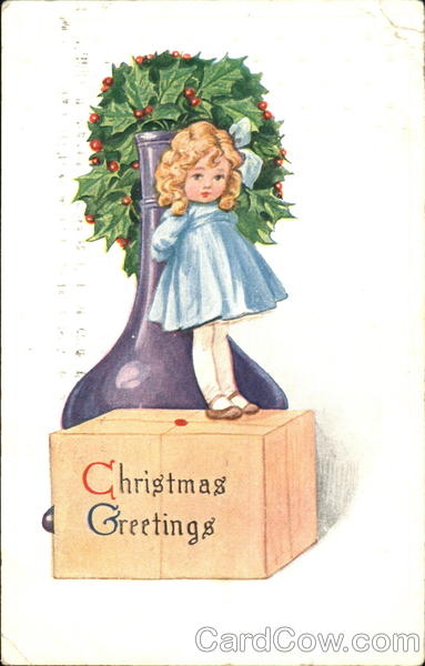 Girl on Box Children