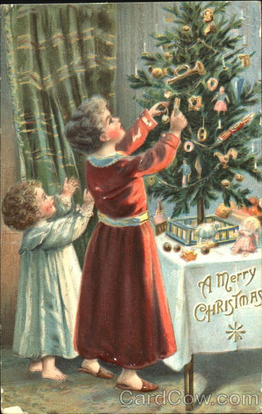 Children Dressing Tree