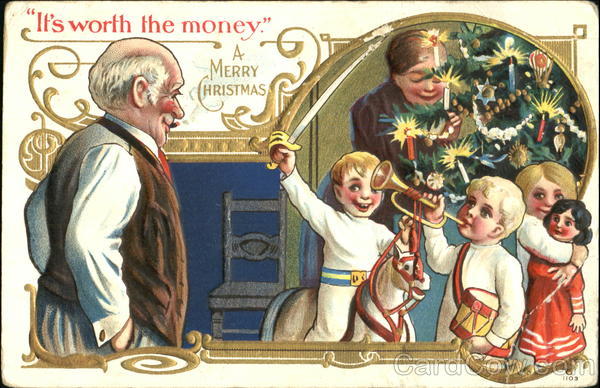 Loving Christmas Greetings Children