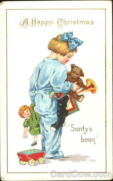 Girl with Toys Children