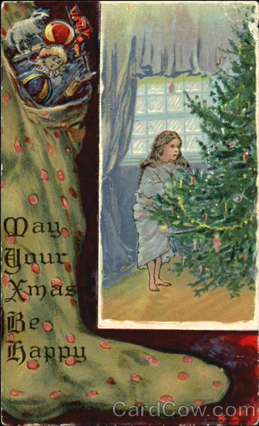 Girl with Stocking Children