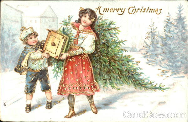 Children with Tree Gold