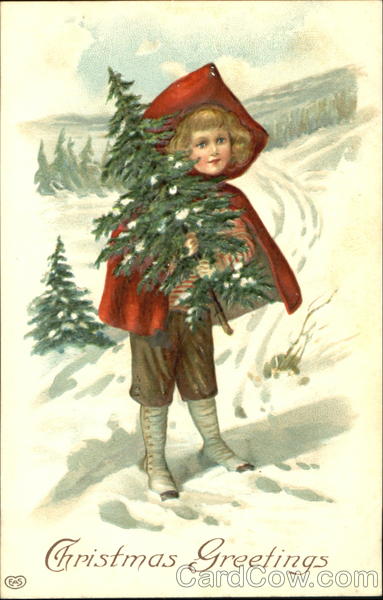 Boy with Tree Children