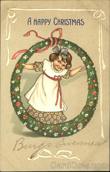 Girl in Wreath Children