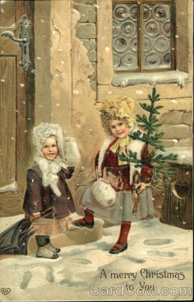 Girls with Tree Children