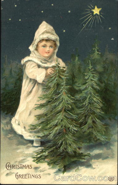 Girl with Trees Children