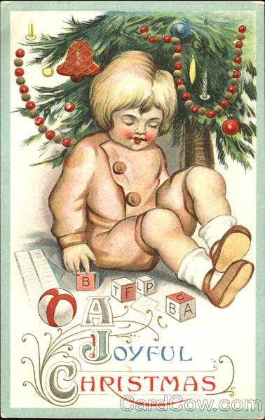 Boy with Blocks Children