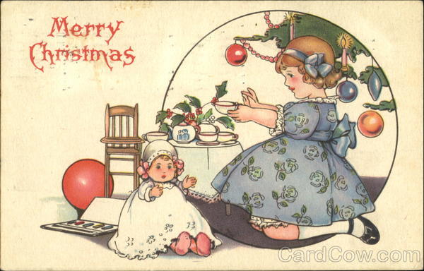 Girl with Doll Children