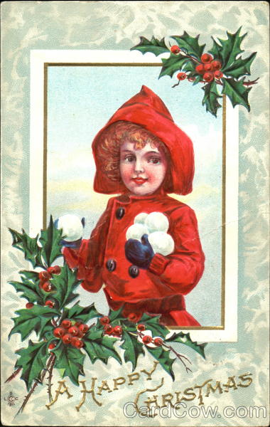 Girl with Snowballs Children