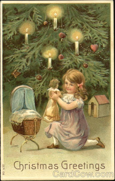 Girl with Doll Children