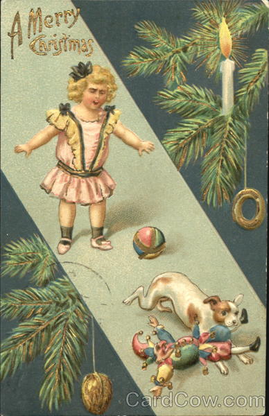 Girl Dog Doll Children