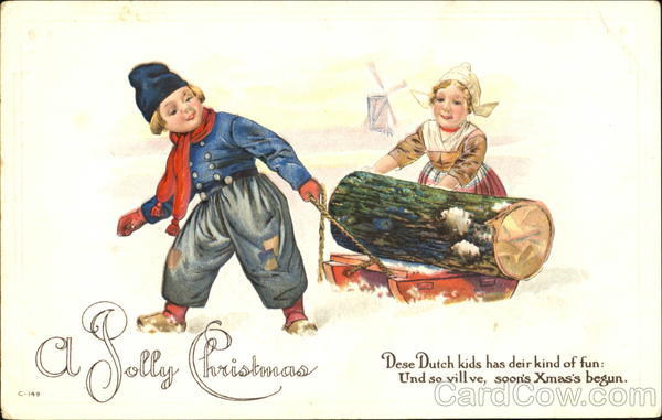 Yule Log Children