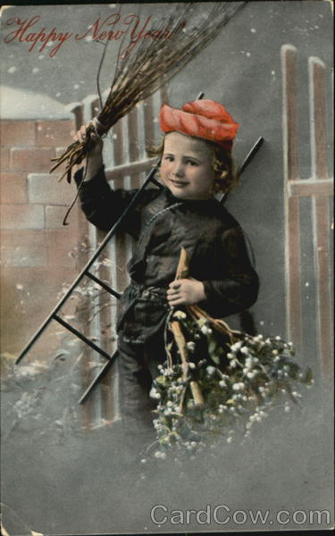 Boy with Ladder Children