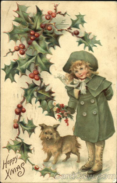 Girl with Dog Children