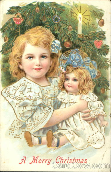 Girl with Doll Children
