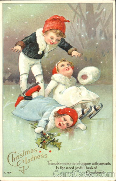 Ice Skating Children