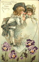 Children Heart Postcard
